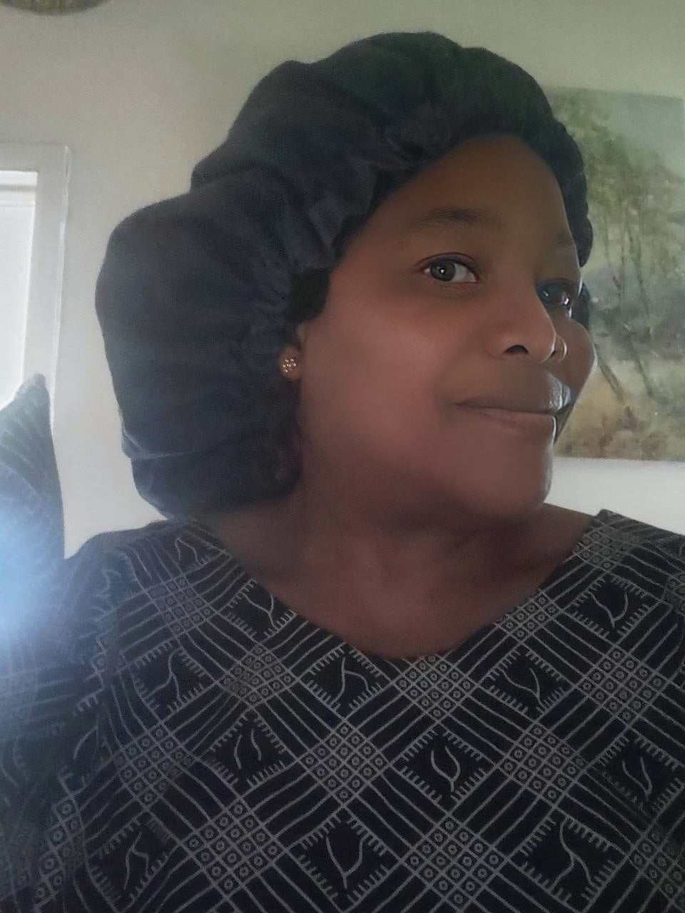 Haitian Karabella Hair Bonnet