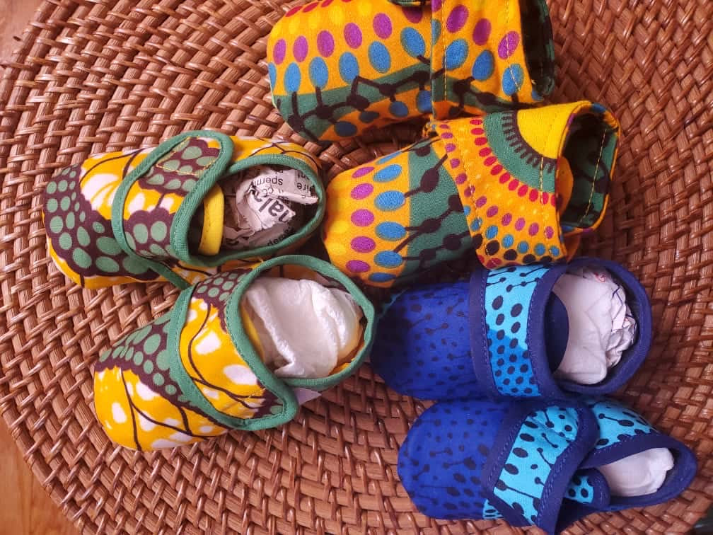Petits Chaussons Africains pour Be"Be"