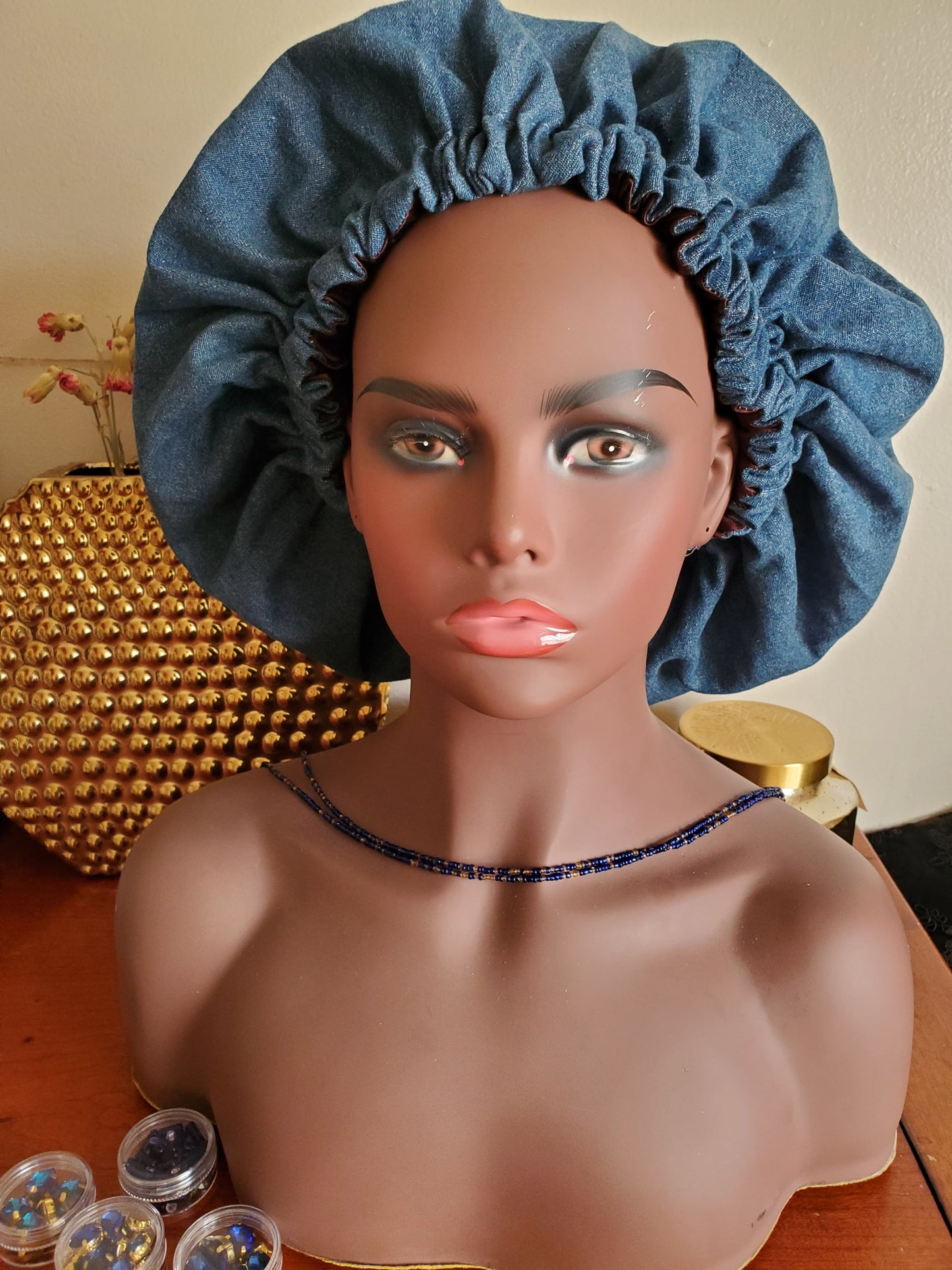 Haitian Karabella Hair Bonnet