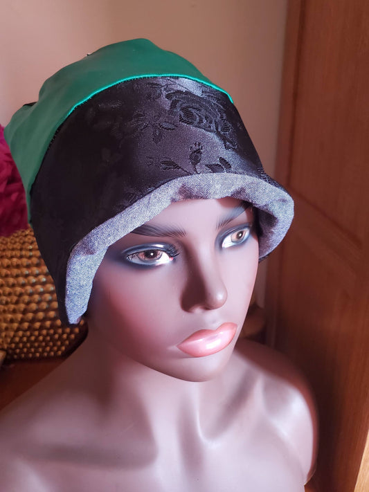 Multiple-Color Haitian Patchwork Ti Chapo / Bucket Hat
